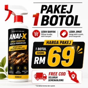 Pakej 1 Botol Anai-X