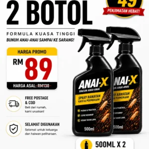 Pakej 2 Botol Anai-X